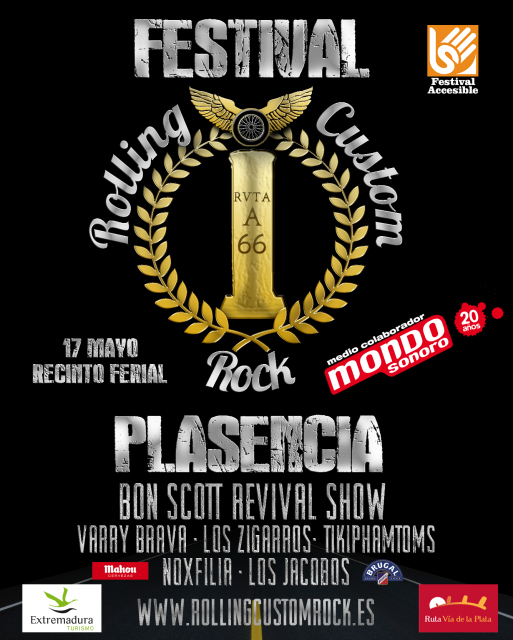 I Edición del Festival "Rolling Custom" en Plasencia