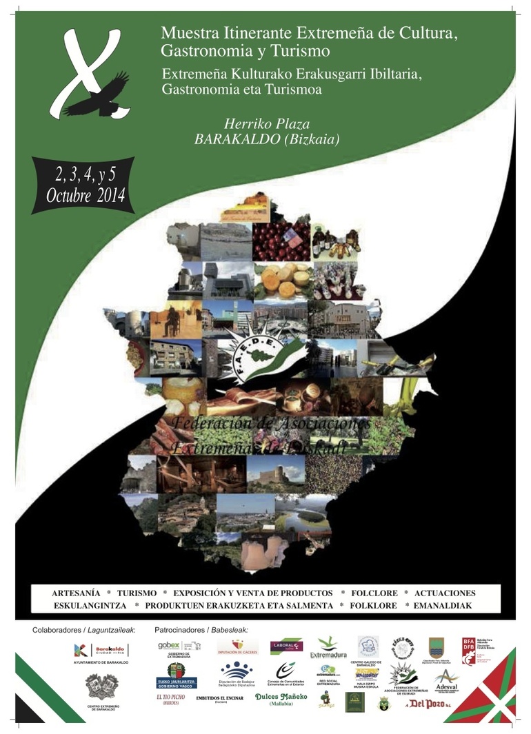 X Muestra Itinerante de la Federación de Asociaciones Extremeñas de Euskadi (FAEDE)