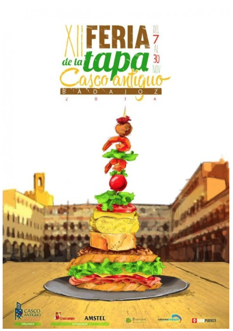 XII Feria de la Tapa Badajoz Casco Antiguo 2014