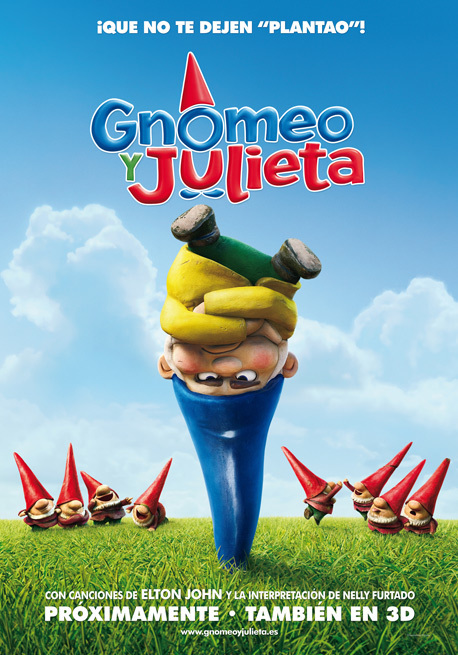 Cine "Gnomeo y Julieta"
