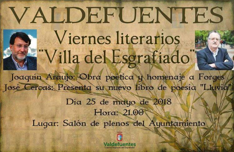 I Valdefuentes Viernes Literarios "Villa del Esgrafiado"
