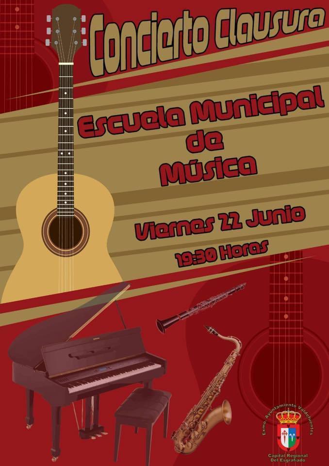Concierto de Clausura de Curso de la Escuela Municipal de Música San Agustín de Valdefuentes