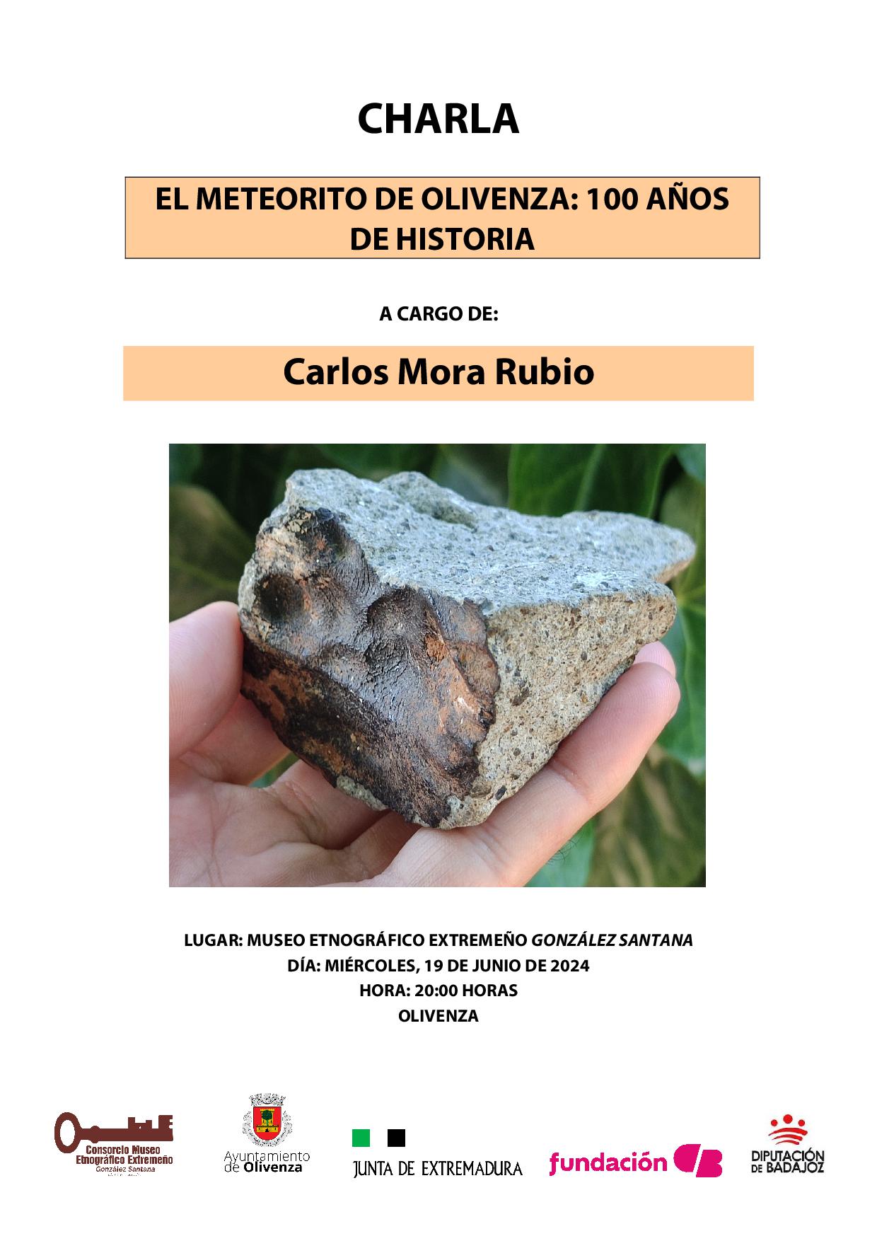 Charla el meteorito de olivenza 100 anos de historia 11