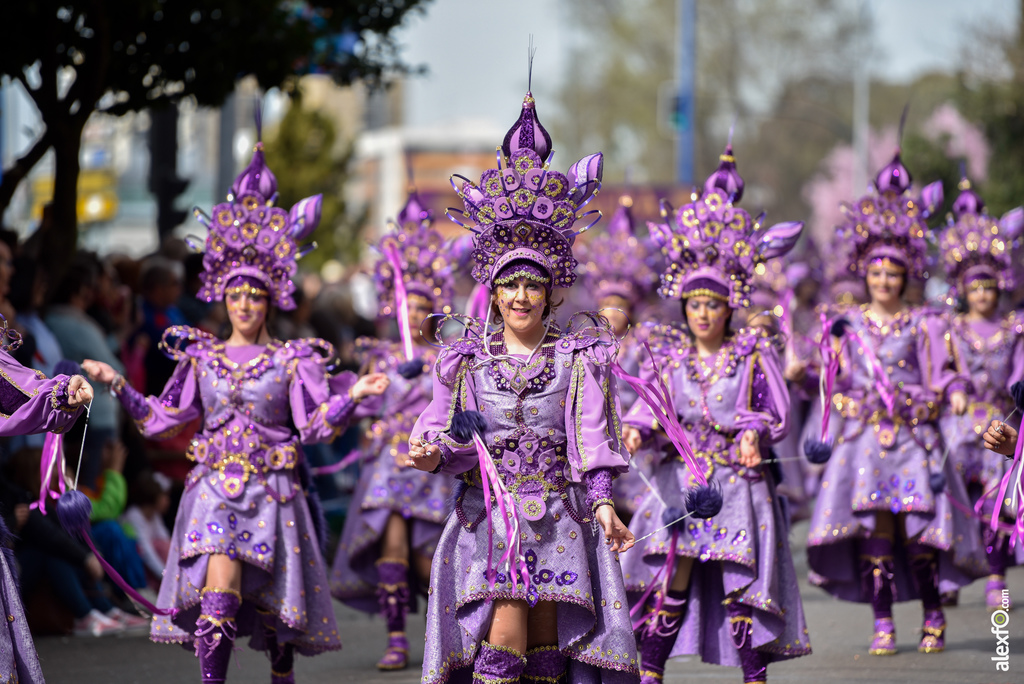 Comparsa Atahualpa - Desfile de Comparsas Carnaval de Badajoz 2019 6