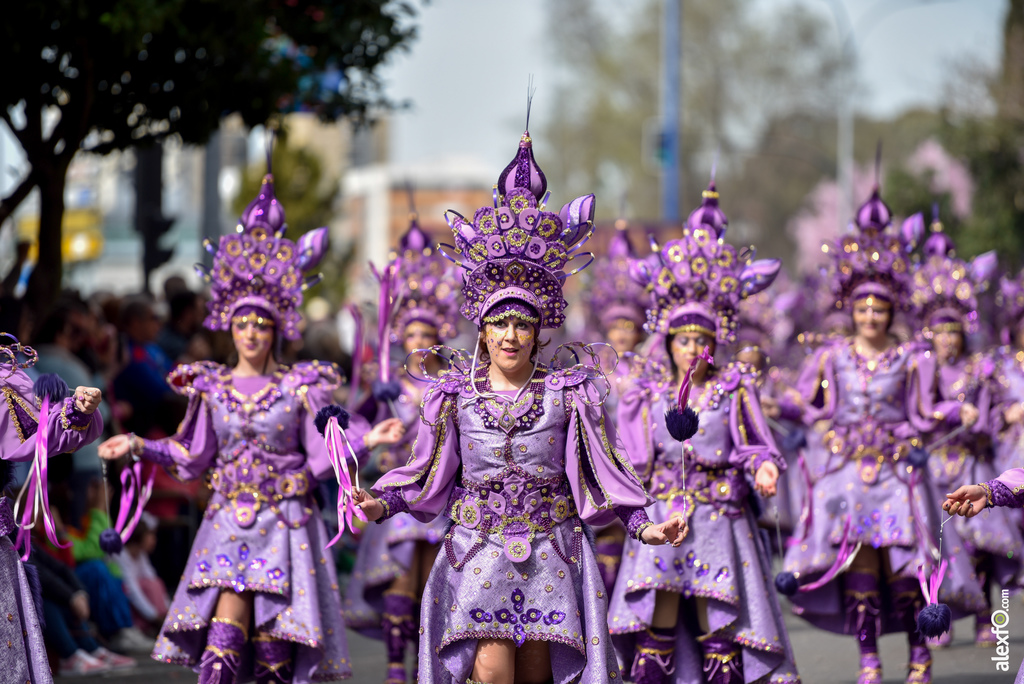 Comparsa Atahualpa - Desfile de Comparsas Carnaval de Badajoz 2019 4