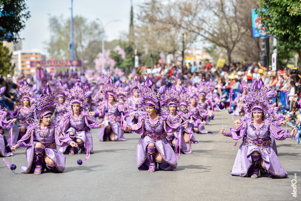 Comparsa Atahualpa - Desfile de Comparsas Carnaval de Badajoz 2019 12