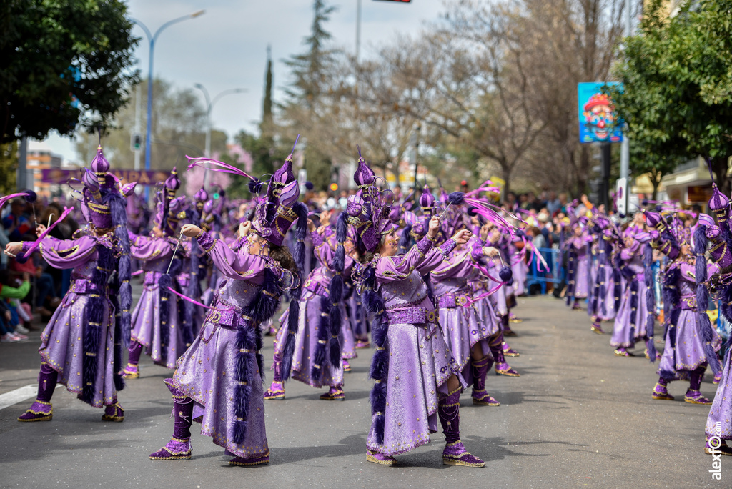 Comparsa Atahualpa - Desfile de Comparsas Carnaval de Badajoz 2019 13