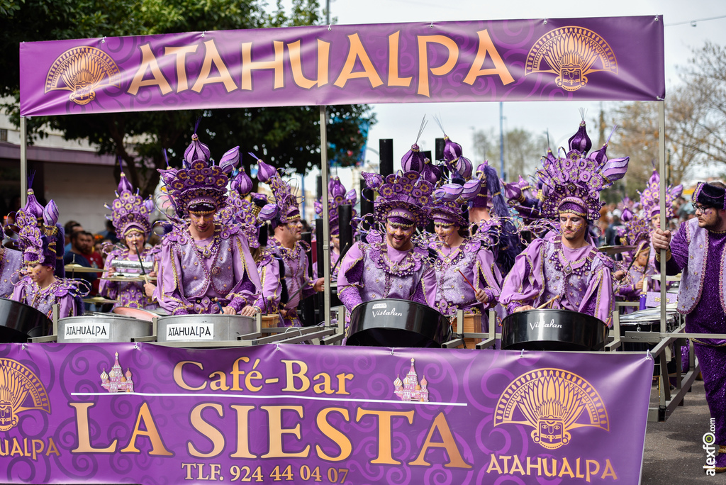 Comparsa Atahualpa - Desfile de Comparsas Carnaval de Badajoz 2019 16