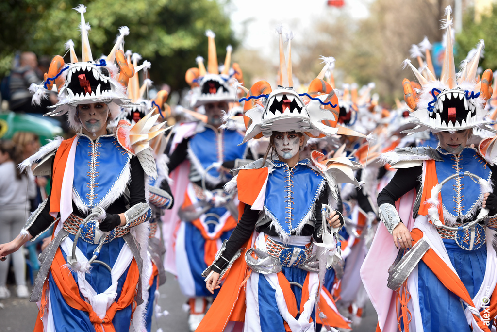 Comparsa Infectos Acelerados - Desfile de Comparsas Carnaval de Badajoz 2019 12