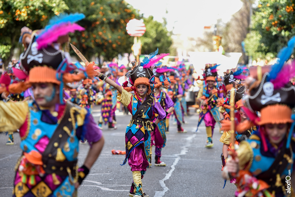 Comparsa Achikitú - Desfile de Comparsas Carnaval de Badajoz 2019 4