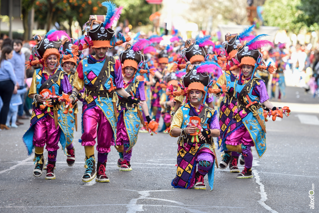 Comparsa Achikitú - Desfile de Comparsas Carnaval de Badajoz 2019 15