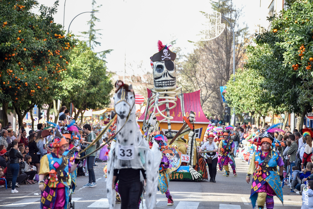 Comparsa Achikitú - Desfile de Comparsas Carnaval de Badajoz 2019 19