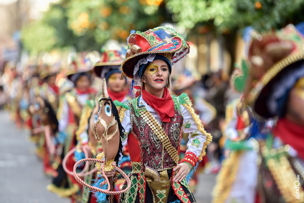 Comparsa Los Lorolos - Desfile de Comparsas Carnaval de Badajoz 2019 7