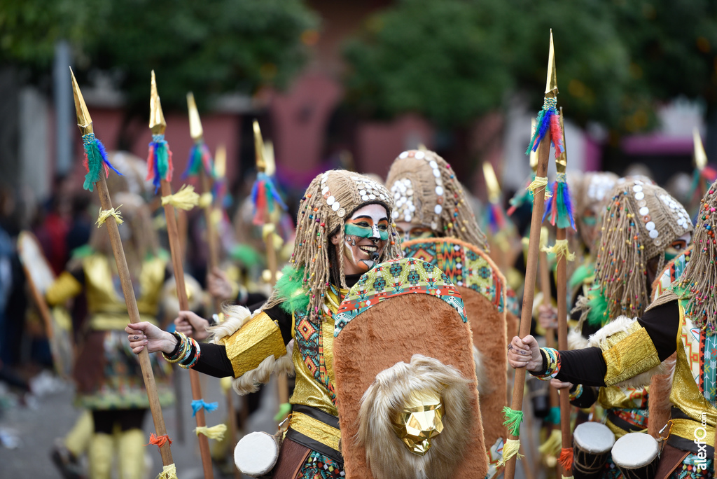 Comparsa Ingonyama Vendaval - Desfile de Comparsas Carnaval de Badajoz 2019 12