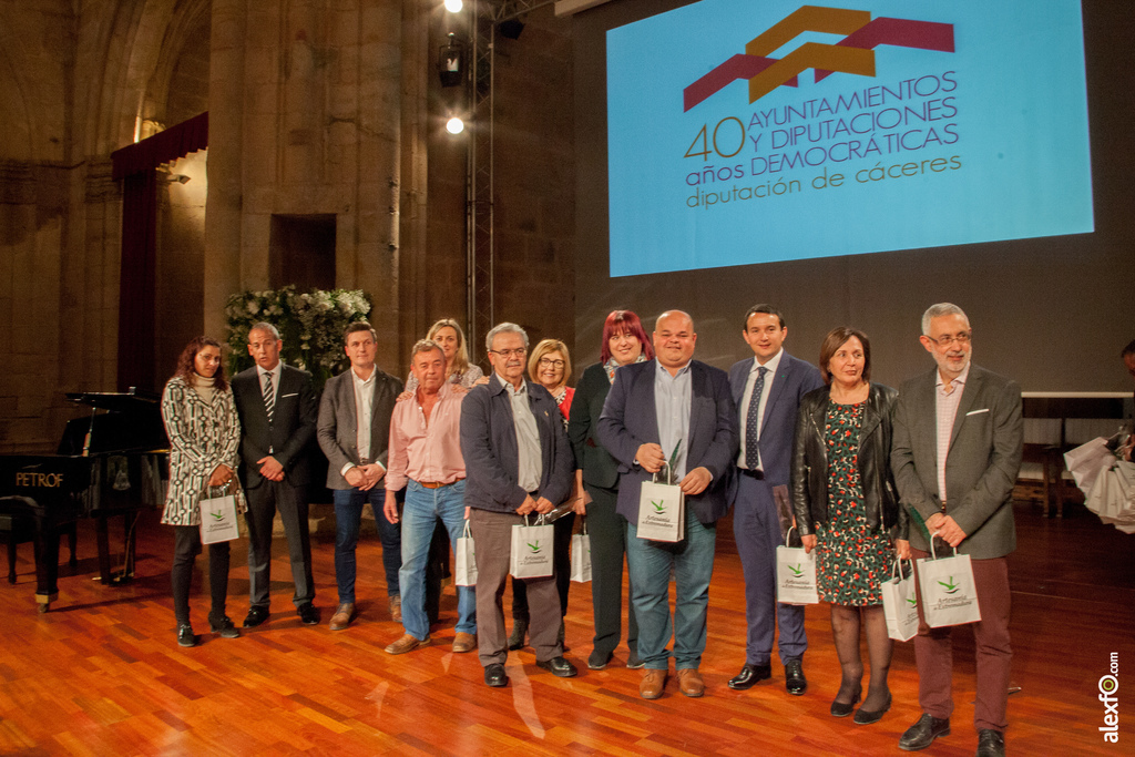 40 años de Ayuntamientos y Diputaciones Democráticas organizado por Diputación de Cáceres 613