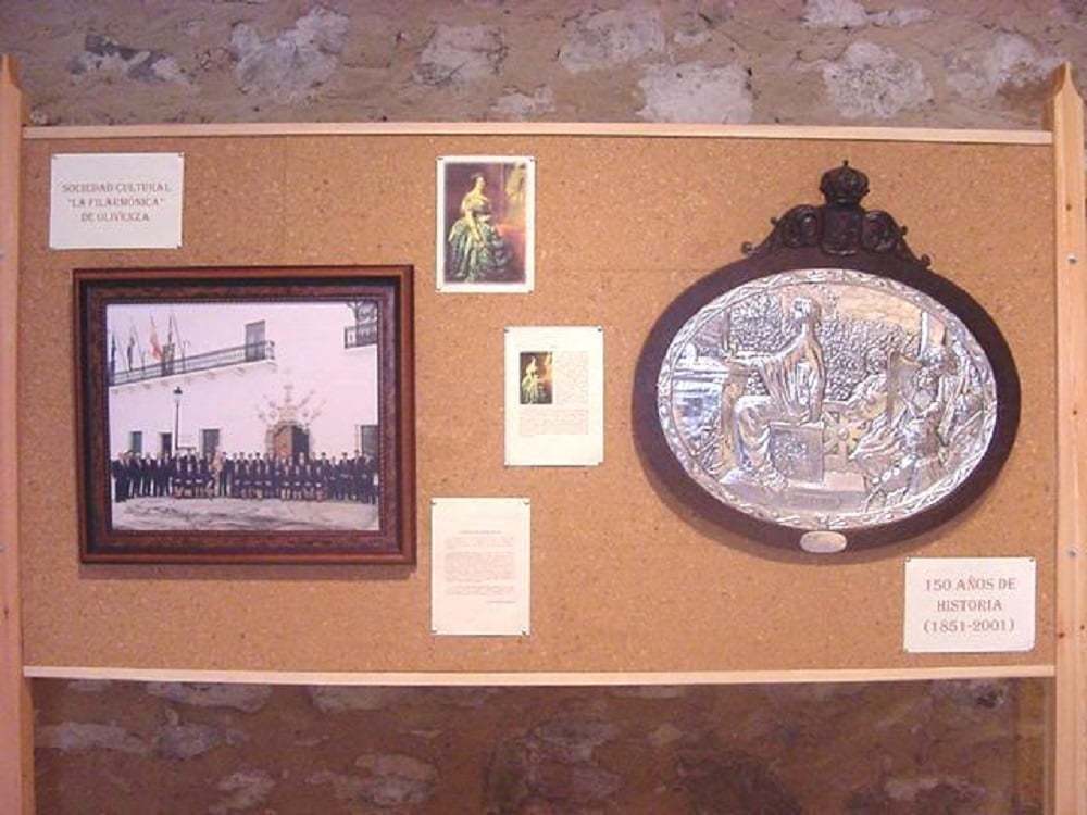 Un detalle de la exposición (2001)