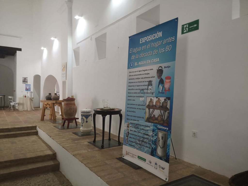 Exposición itinerante ''El agua en el hogar antes de la década de los 60'' visita Torre de Miguel Sesmero