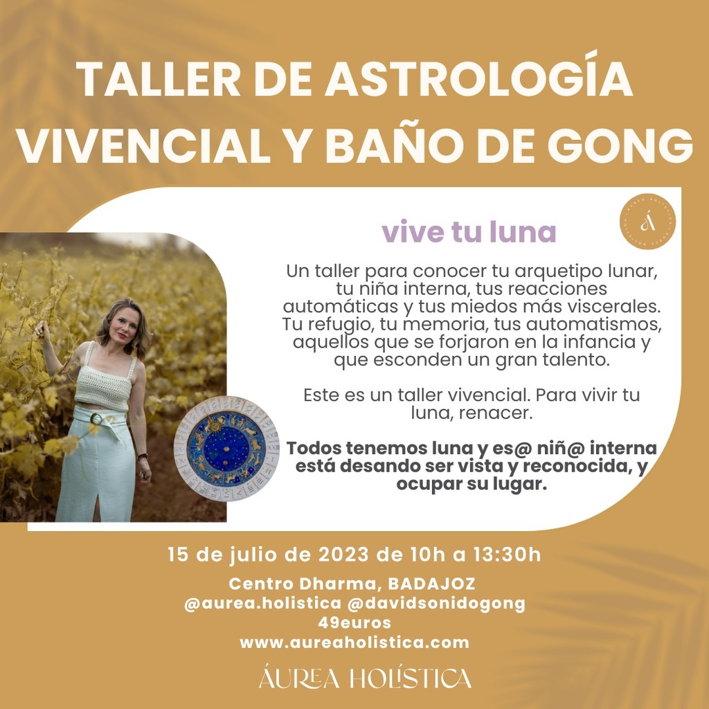 Post Taller astrología vivencial y baño de Gong 3