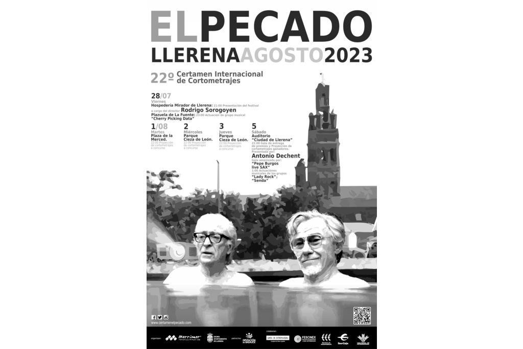 ‘El Pecado’ de Llerena celebra la XXII edición de su certamen de cortometrajes con 995 trabajos recibidos