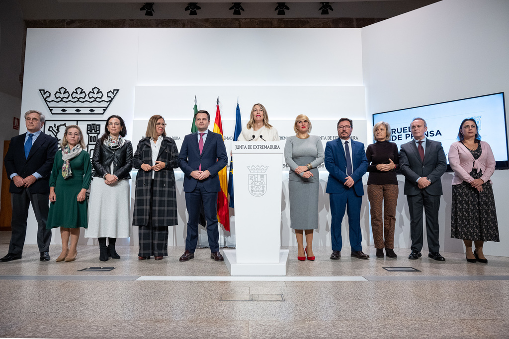 La Junta de Extremadura aprueba una declaración institucional en defensa de la igualdad interterritorial y contra la amnistía