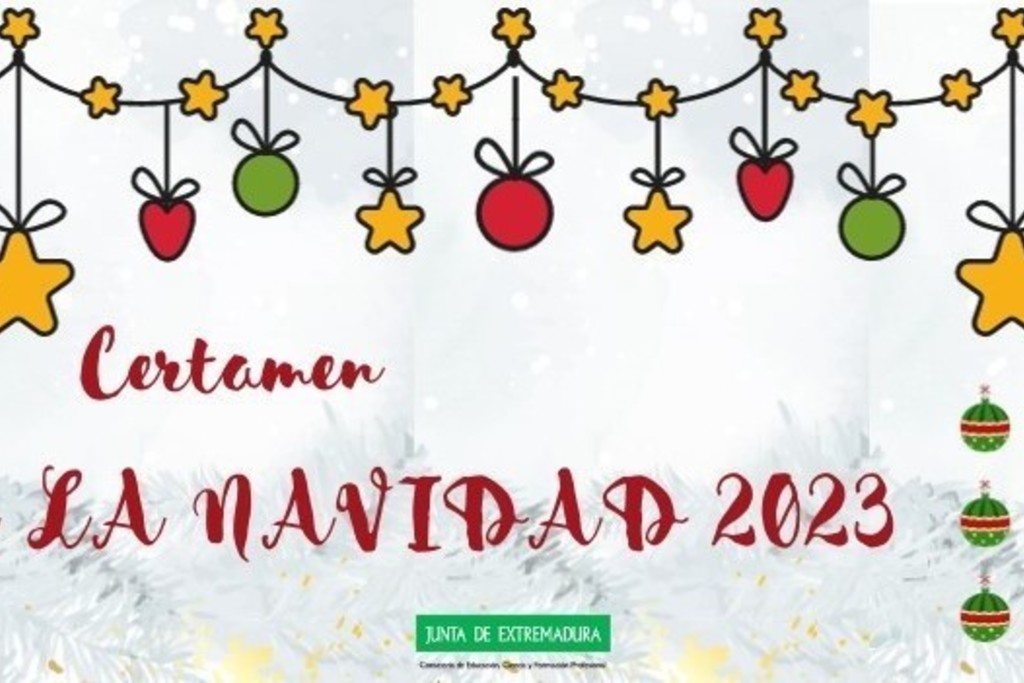 Educación convoca un concurso escolar de dibujo cuyo ganador servirá para que la presidenta de la Junta felicite la Navidad