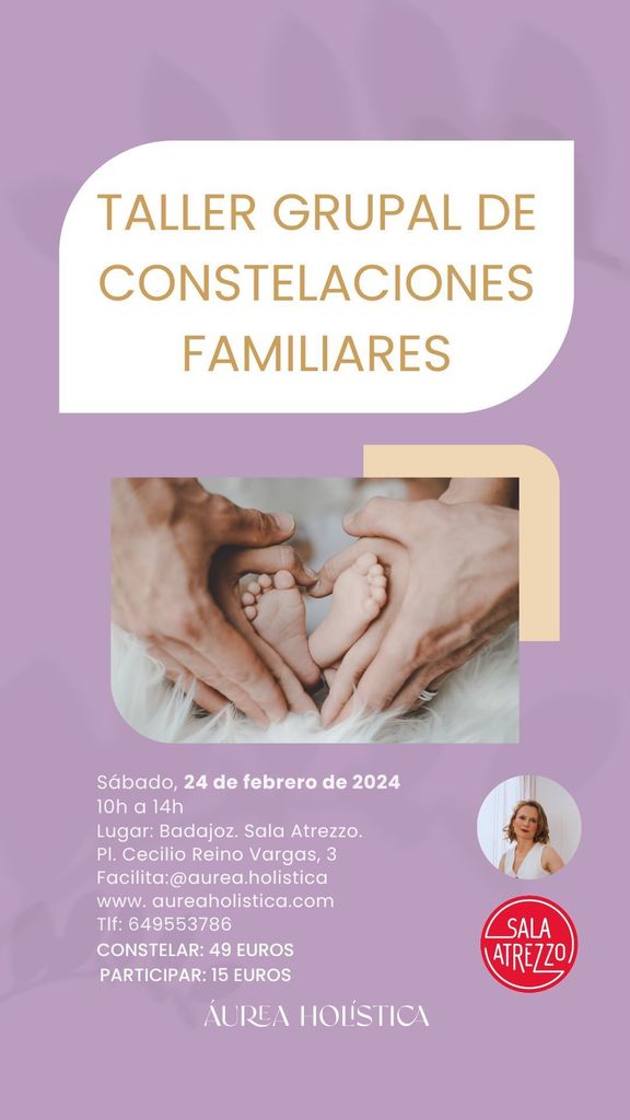 TALLER GRUPAL DE CONSTELACIONES FAMILIARES BADAJOZ EXTREMADURA