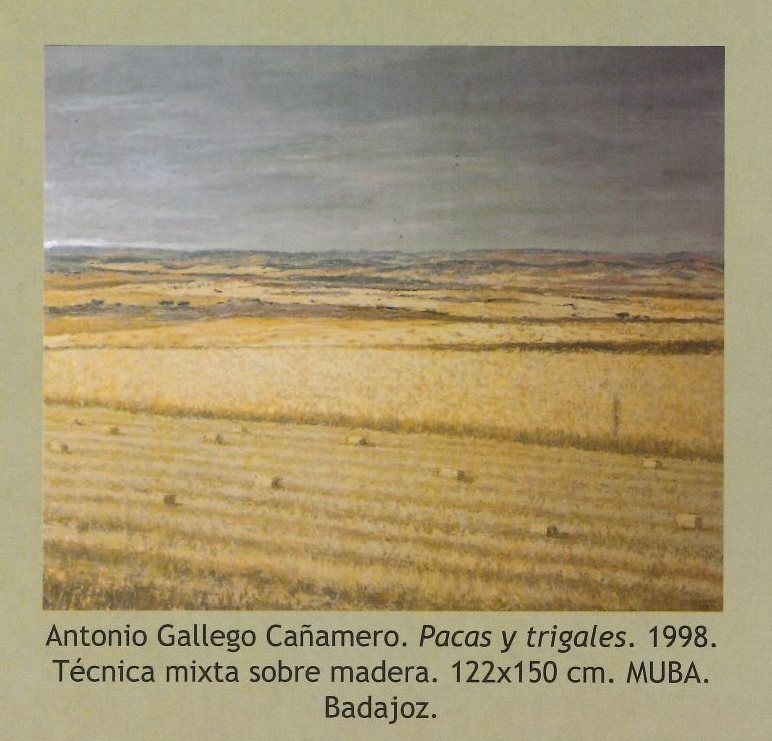 08 03 Antonio Gallego Cañamero. Pacas y trigales. 1998