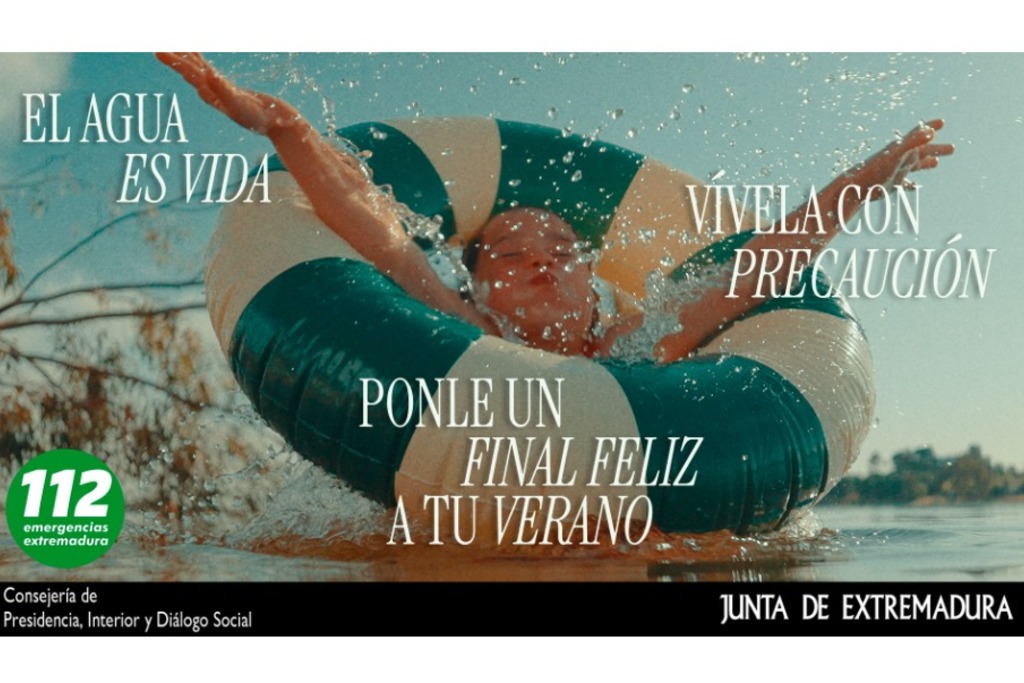 La Junta lanza la campaña "Ponle un final feliz a tu verano" para prevenir ahogamientos en piscinas y aguas interiores de Extremadura