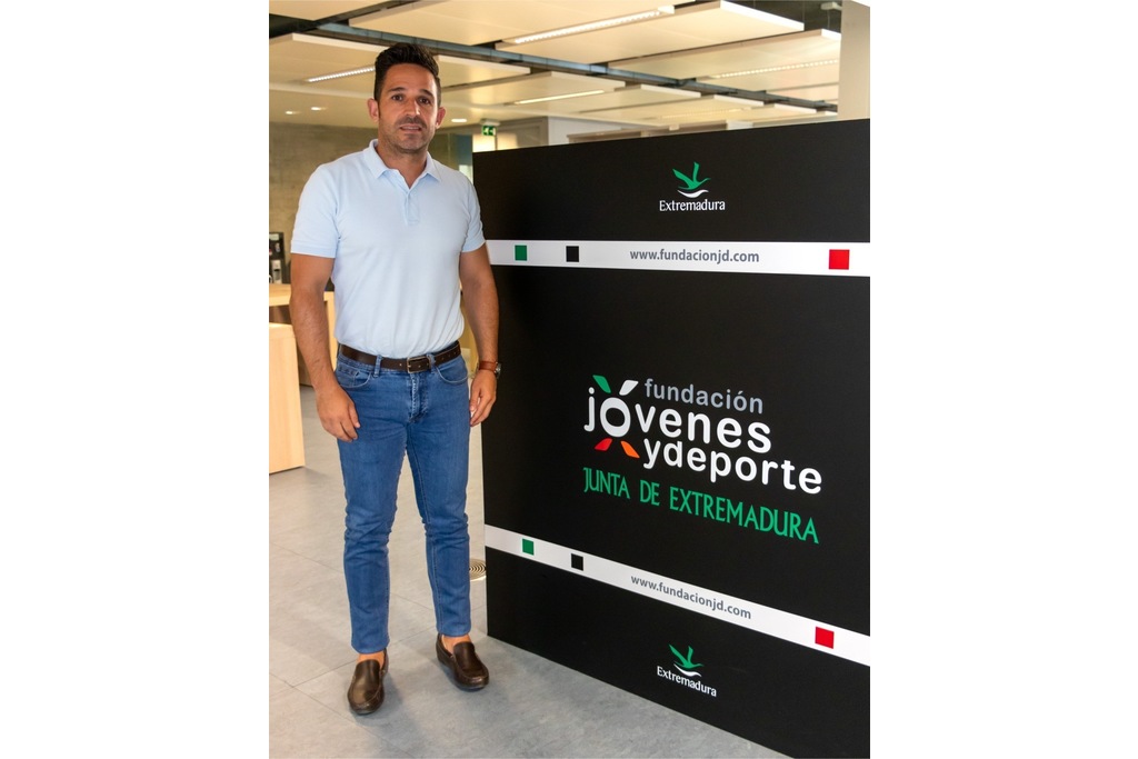 José Alberto Cacho, nuevo director gerente de la Fundación Jóvenes y Deportes de la Junta de Extremadura