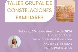 Taller constelaciones familiares badajoz aureaholistica dam preview