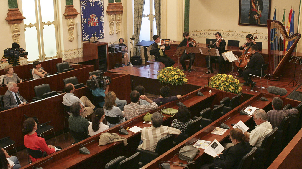 Concierto en el Salón de Pleno de Diputación