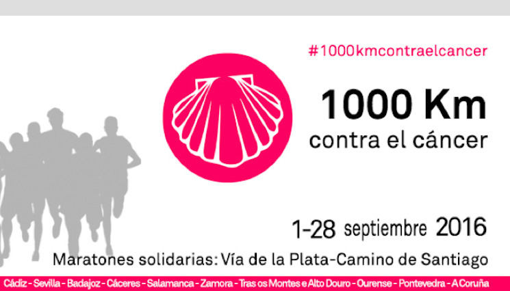 1000 km contra el cáncer