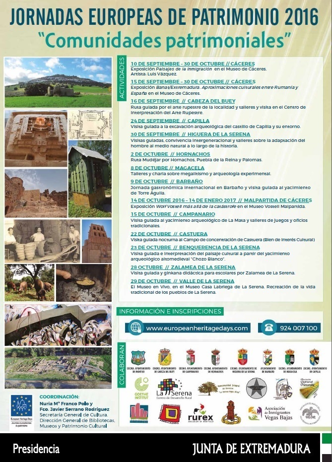 Jornadas Patrimonio Europeo 2016