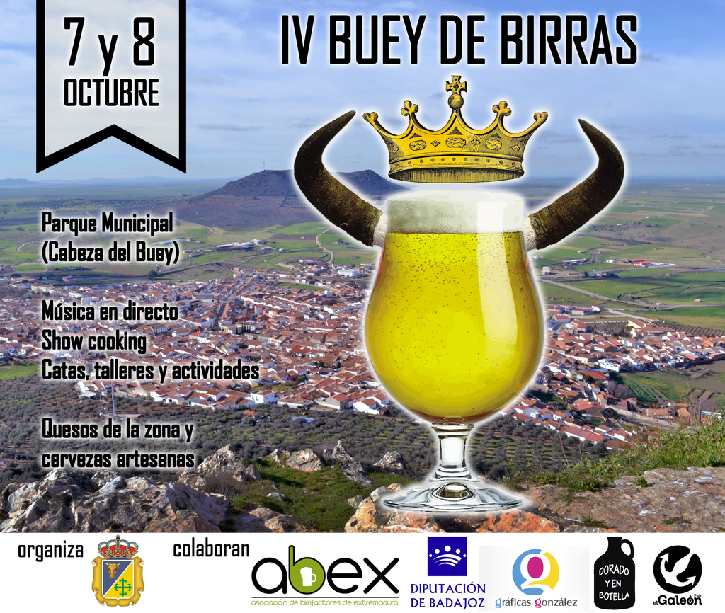 Cartel Buey de Birras