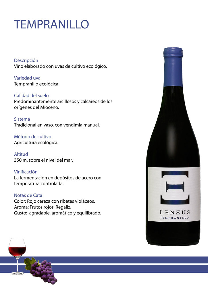 Leneus Tempranillo Español