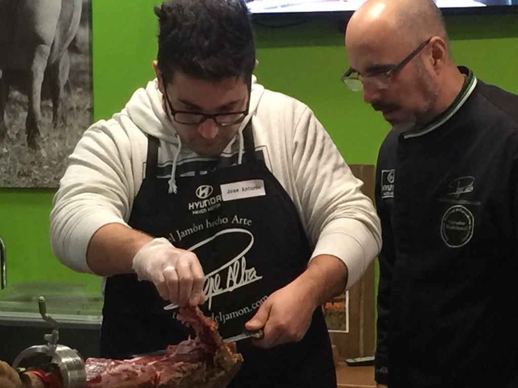 20-11-2016 Curso Iniciación Corte de Jamón - Centro Escuela  Pepe Alba