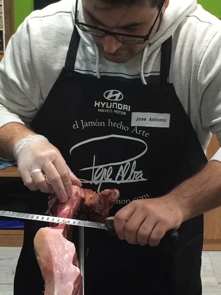 20-11-2016 Curso Iniciación Corte de Jamón - Centro Escuela  Pepe Alba