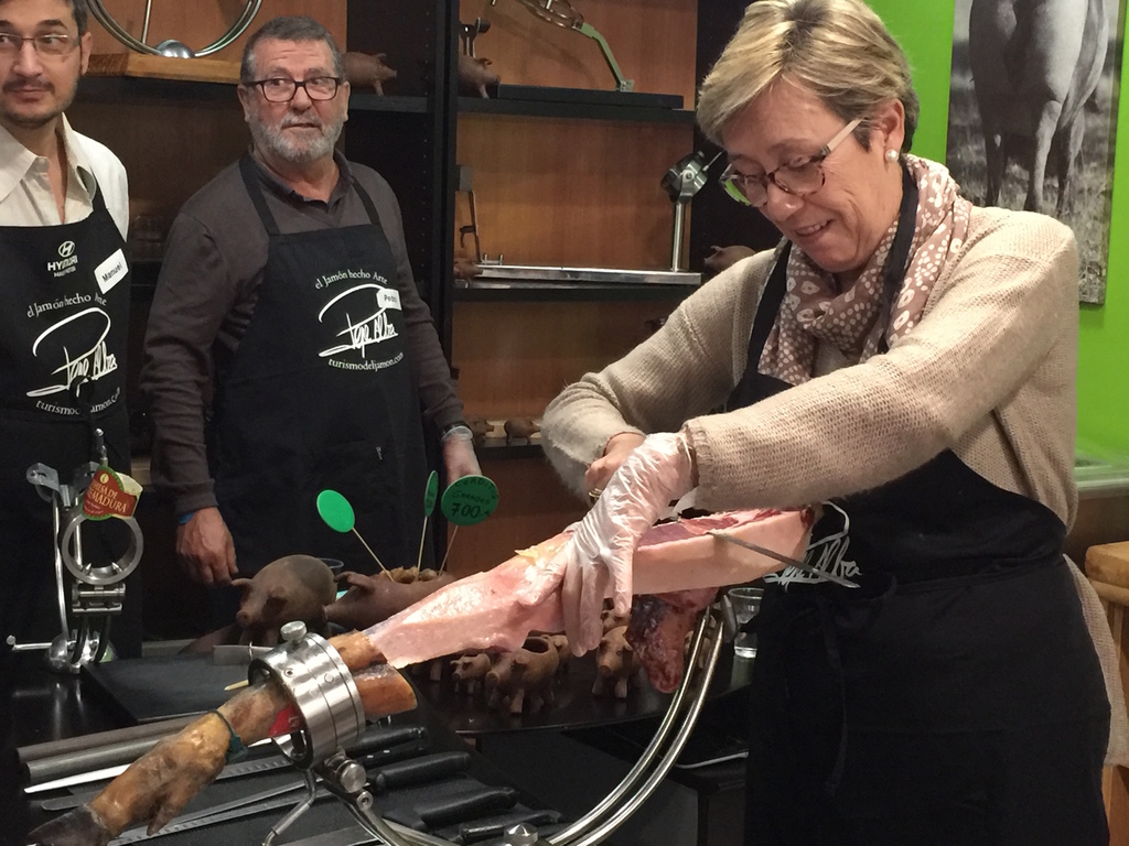 20-11-2016 Curso Iniciación Corte de Jamón - Centro Escuela  Pepe Alba