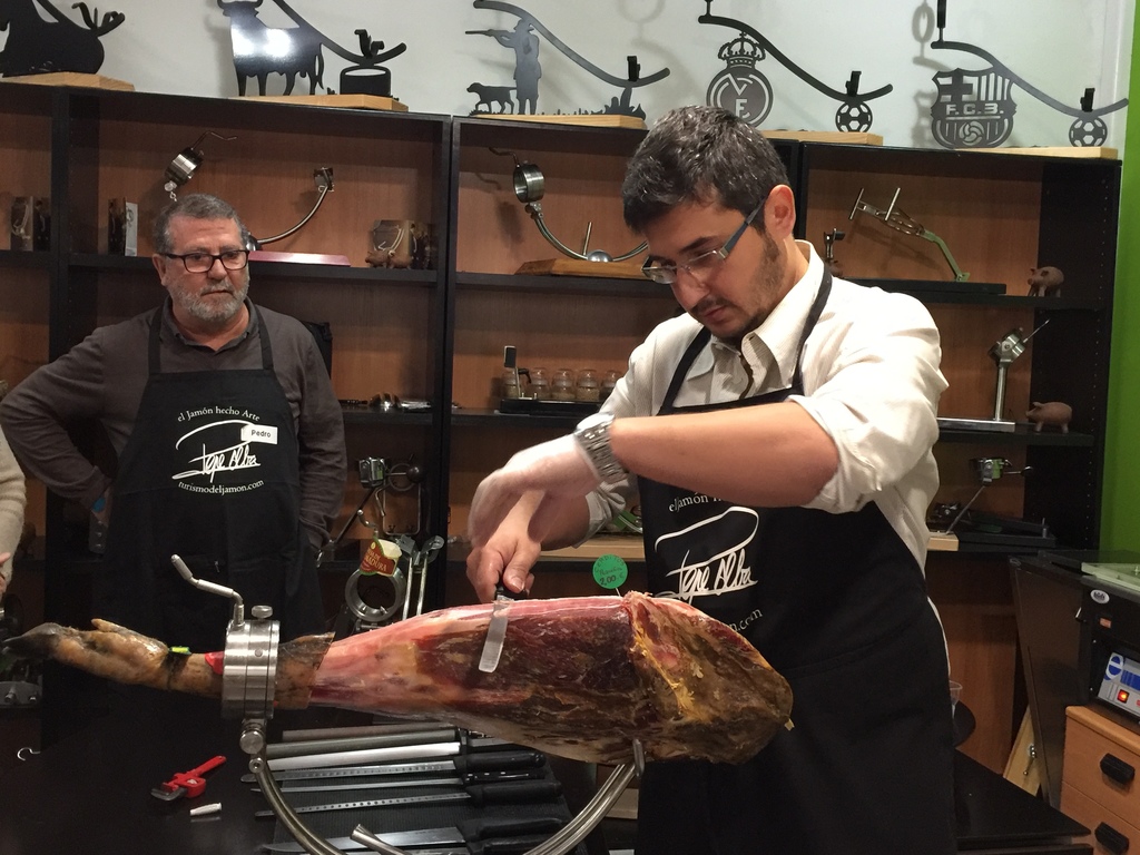 20-11-2016 Curso Iniciación Corte de Jamón - Centro Escuela  Pepe Alba