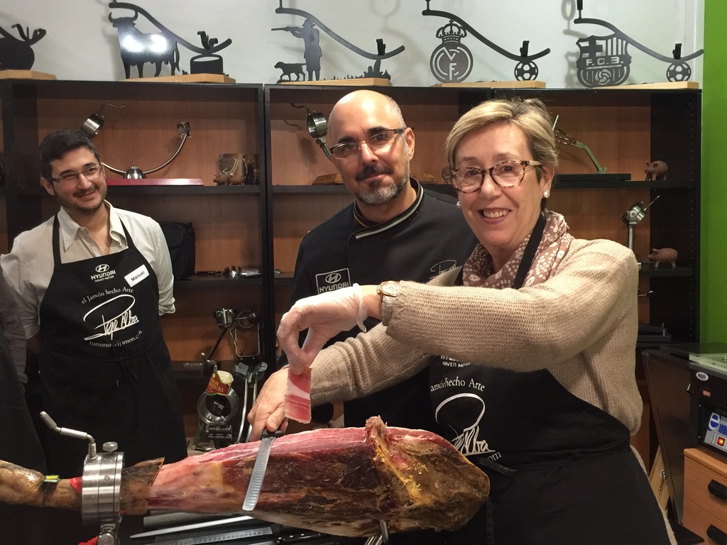 20-11-2016 Curso Iniciación Corte de Jamón - Centro Escuela  Pepe Alba