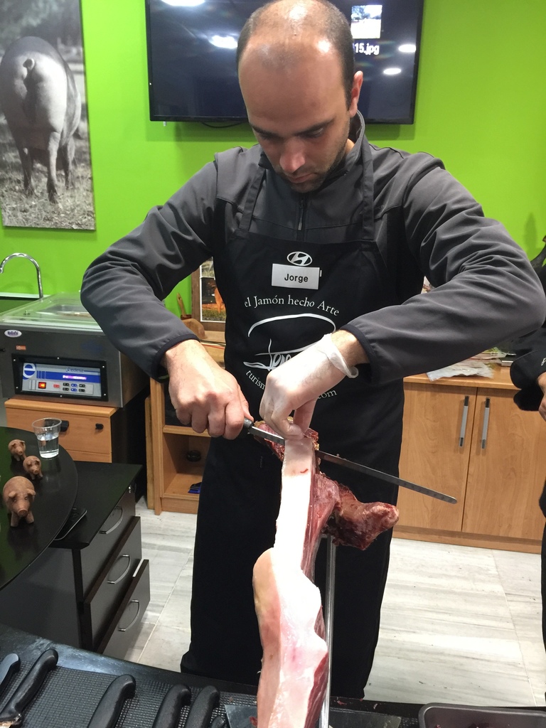 20-11-2016 Curso Iniciación Corte de Jamón - Centro Escuela  Pepe Alba