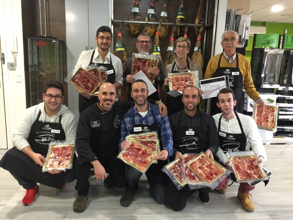 20-11-2016 Curso Iniciación Corte de Jamón - Centro Escuela  Pepe Alba