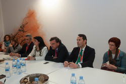 Reunión de Guillermo Fernández Vara con empresarios del sector Turístico en Fitur IMG_7698