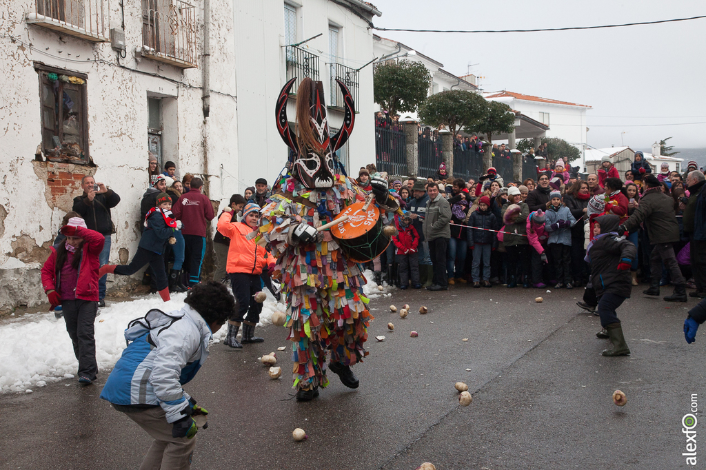 Jarramplas 2015 Piornal - Cáceres: Salida del Jarramplas para niños 18012015-IMG_6257