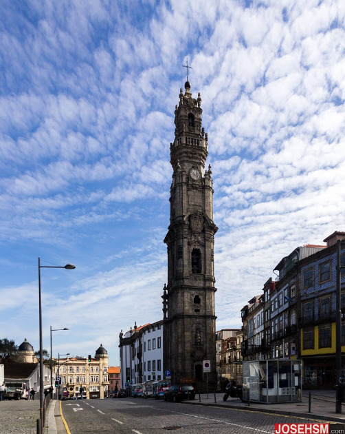 torre dos clerigos, porto