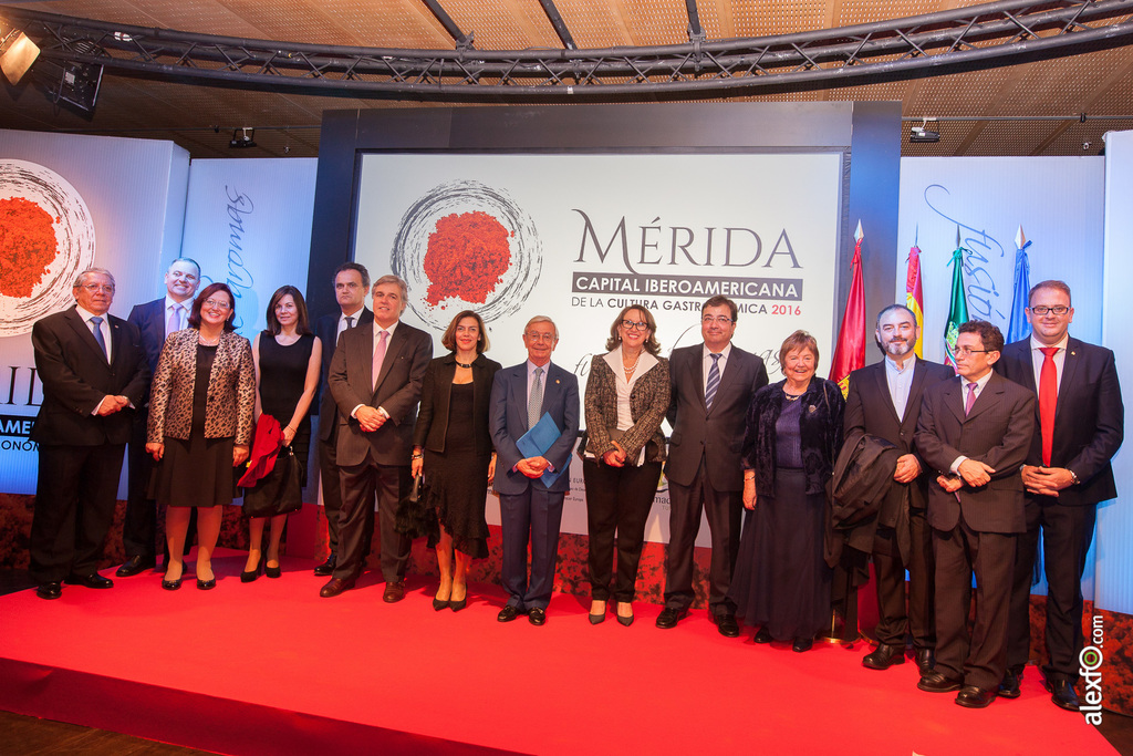 Presentación Mérida Capital Iberoamericana de la Gastronomía 2016