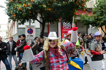 Comparsa los superkk desfile de comparsas carnaval badajoz 2014 comparsa los superkk desfile de comp normal 3 2