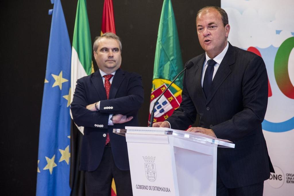 Gobex Presentación Día de Portugal El presidente del Gobierno de Extremadura, José Antonio Monago, presenta las actividades con las que se celebrará el Día de Port