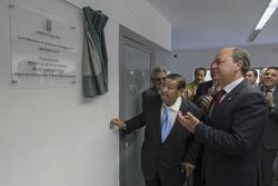 Gobex cr del 112 el presidente del gobierno de extremadura jose antonio monago inaugura el centro re dam preview