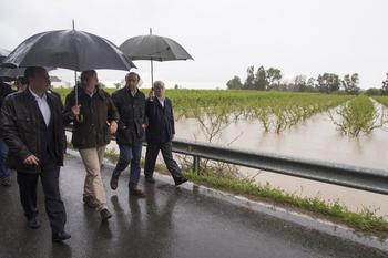 Gobex visita a inundaciones el presidente del gobierno de extremadura jose antonio monago visita las normal 3 2